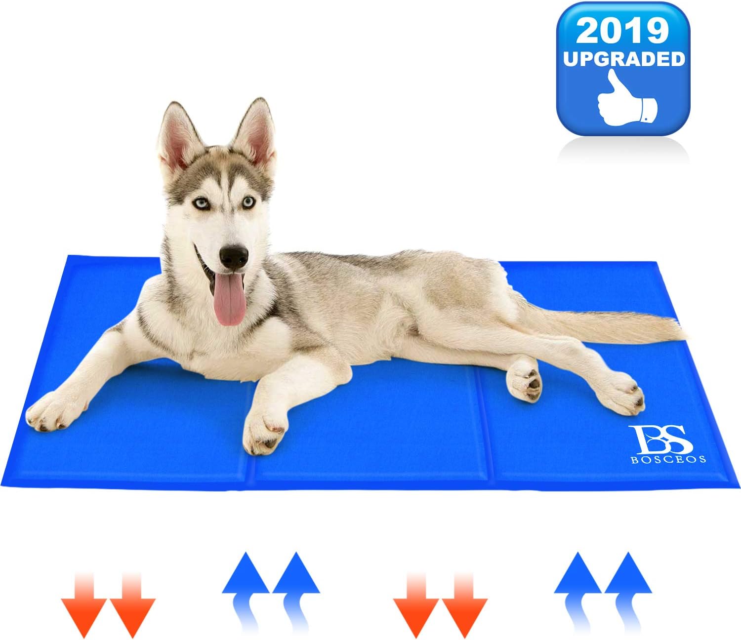 Bosceos 2020 dog cooling mat (M Size: 90x51 cm)
