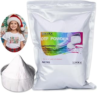 Lancelot DTF Powder 1000g-35.3Oz White Hot Melt Adhesive for DTF Printing