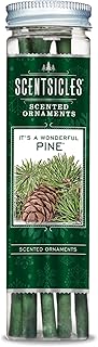 Envirocent Pine Scentsicles, Fresh Cut Scented Ornament (1 Bottle, 6 Sticks)