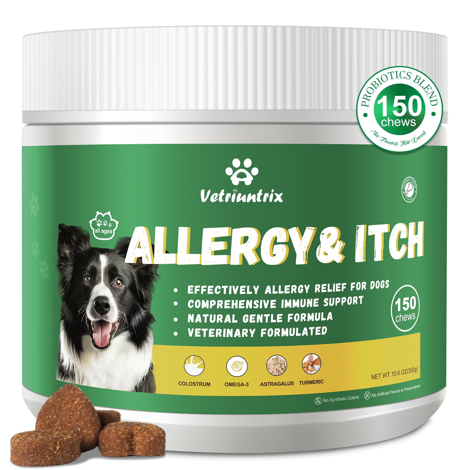 Vetriuntrix Dog Allergy Chews