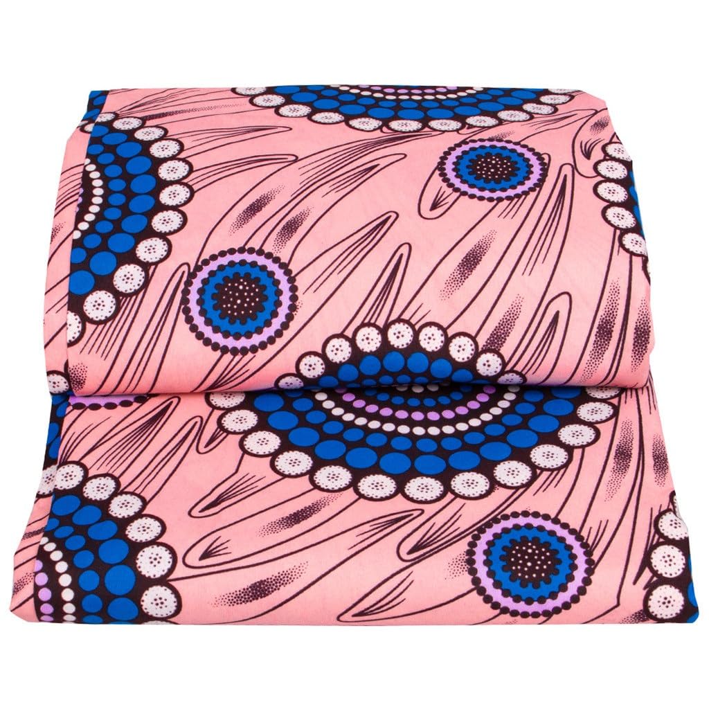 Tessuto da stampa batik nazionale africano. Panno batik stampato fronte-retro