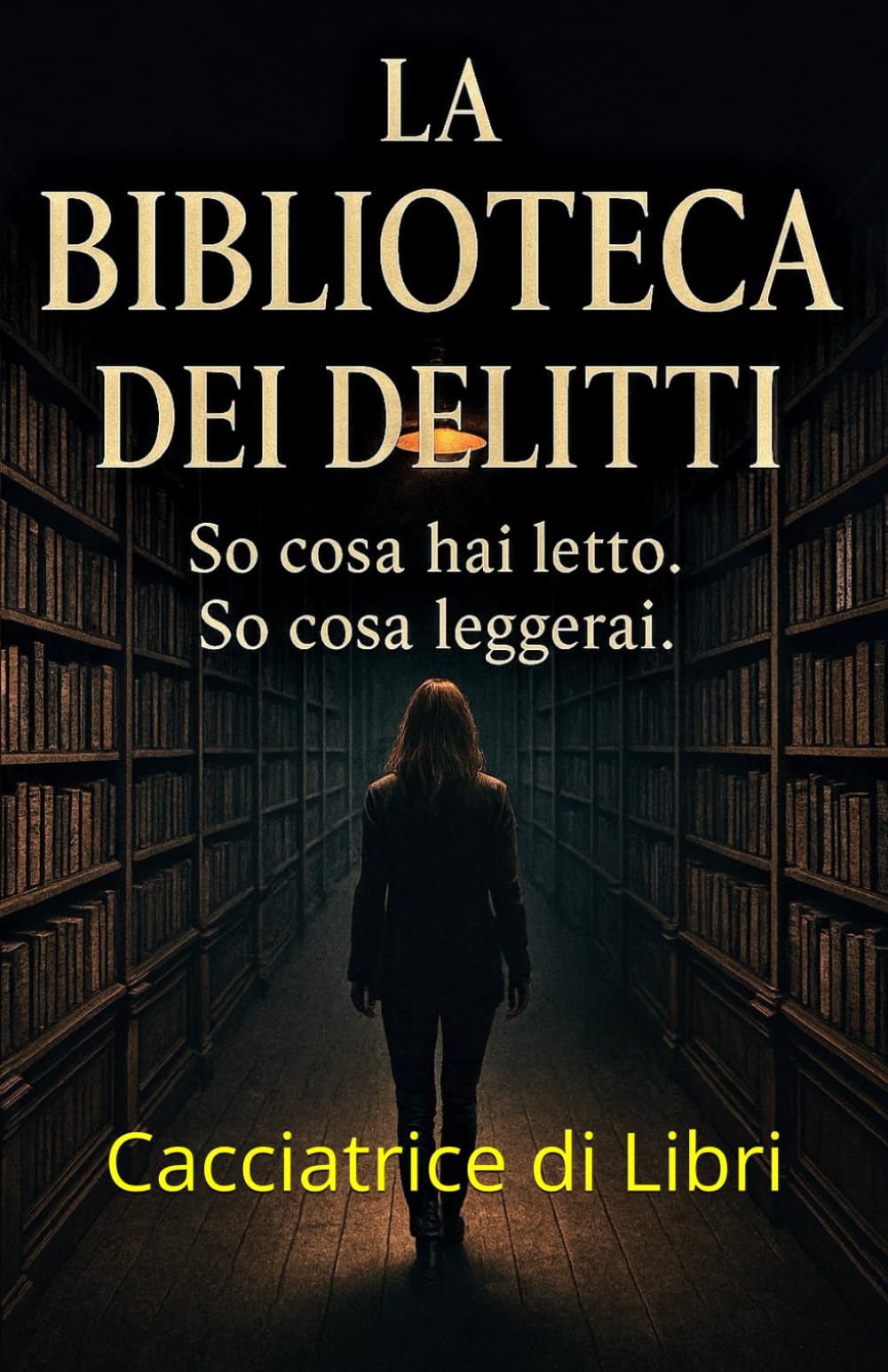 LA BIBLIOTECA DEI DELITTI: SO COSA HAI LETTO. SO COSA LEGGERAI.