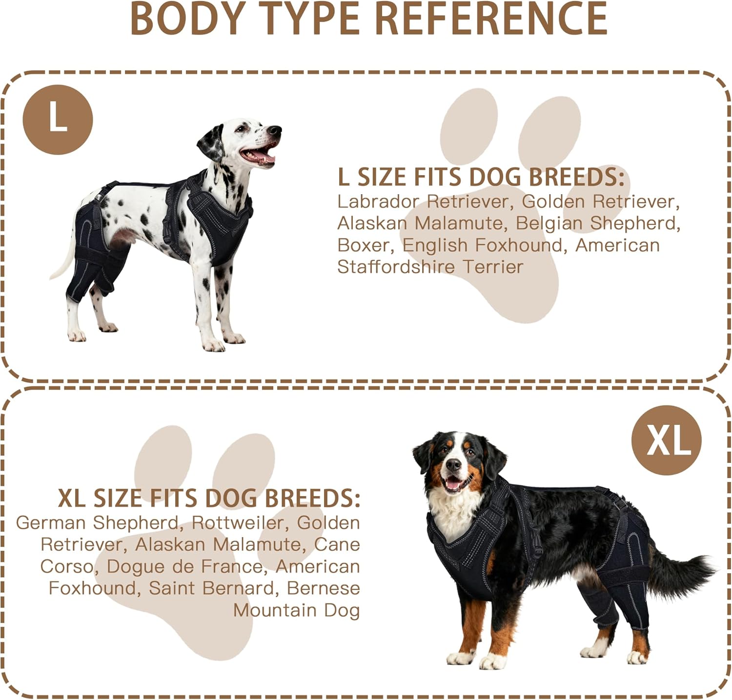 Dog Knee Brace for Torn ACL Hind Leg, Adjustable Dog Leg Braces for Back Leg, ACL, CCL Support, Luxating Patella Relief, Breathable and Reflective,XL