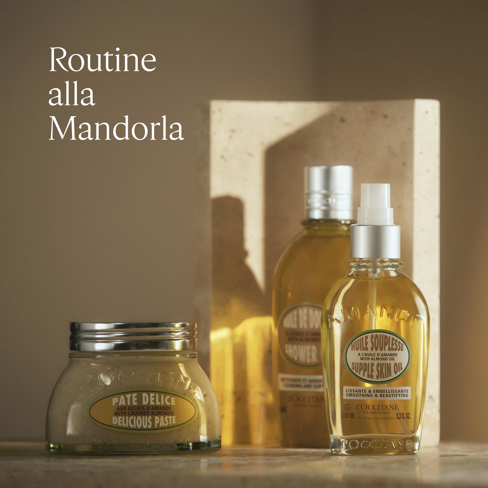 L'OCCITANE - Pasta Deliziosa Esfoliante Corpo Mandorla (Amande) - 200 ml - Esfolia e nutre - Prodotto in Francia