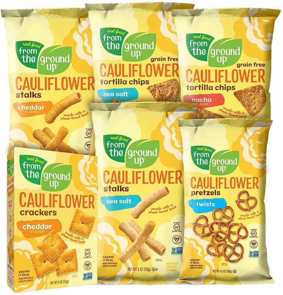 Real Food From the Ground Up Cauliflower Sampler Variety Pack