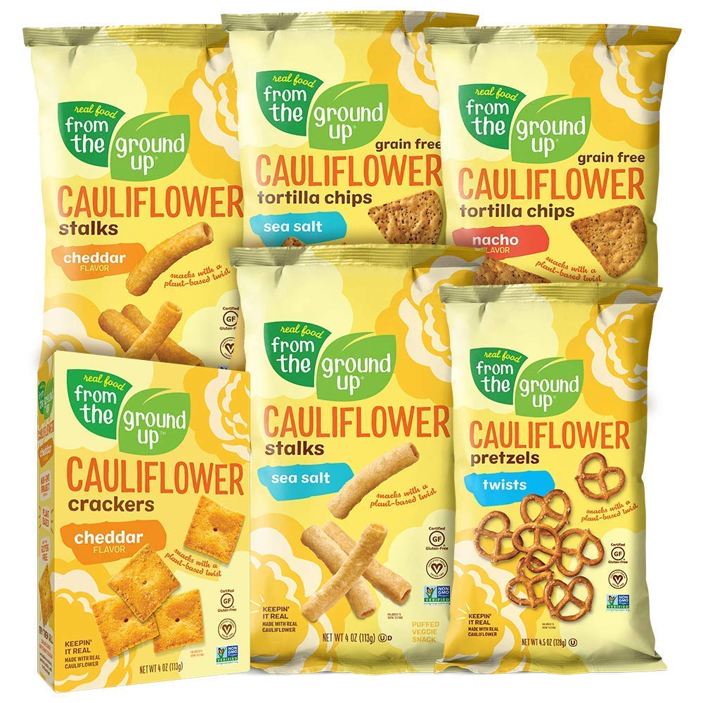 REAL FOOD FROM THE GROUND UPCauliflower Sampler Variety Pack