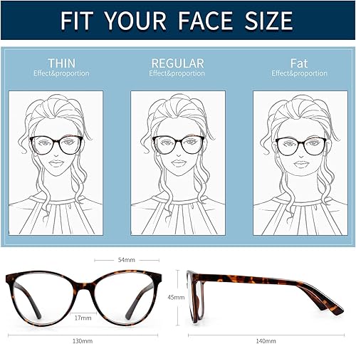 Miniatura 3 de BLUEMOKY Lentes de bloqueo de luz azul para mujer, paquete de 2 lentes de computadora, antifatiga oculardeslumbramiento