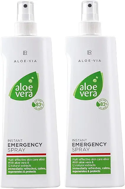LR Aloe Vera Emergency Skin Spray - 2 x 400ml | Aloe Vera Spray
