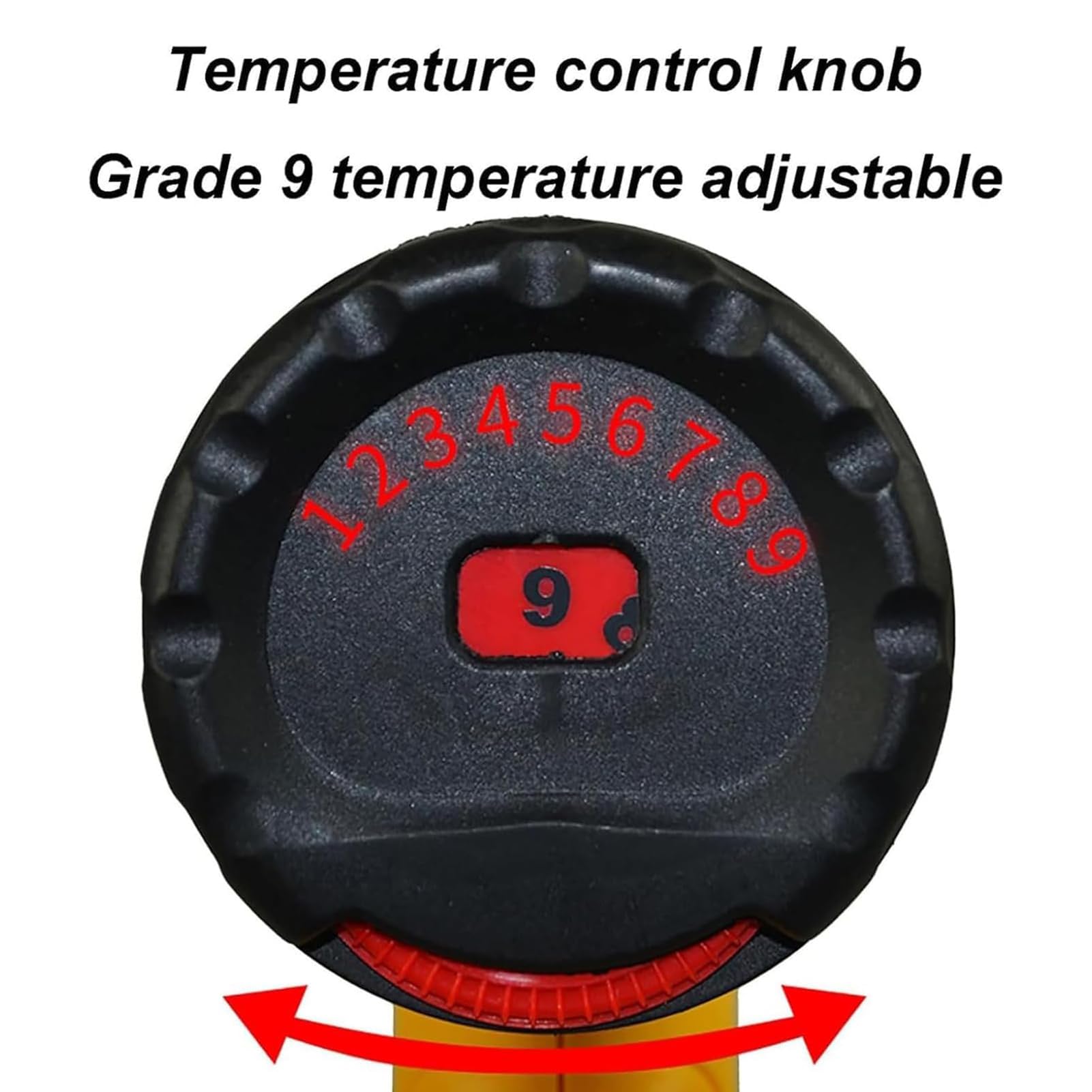 Máquina Envolvedora De Botellas De Vino, Máquina Selladora Retráctil De 50 Mm, Pistola Retráctil Térmica, Temperatura 50-550 °c, 9 Ajustes De Temperatura, Selladora De Tapones De Botellas