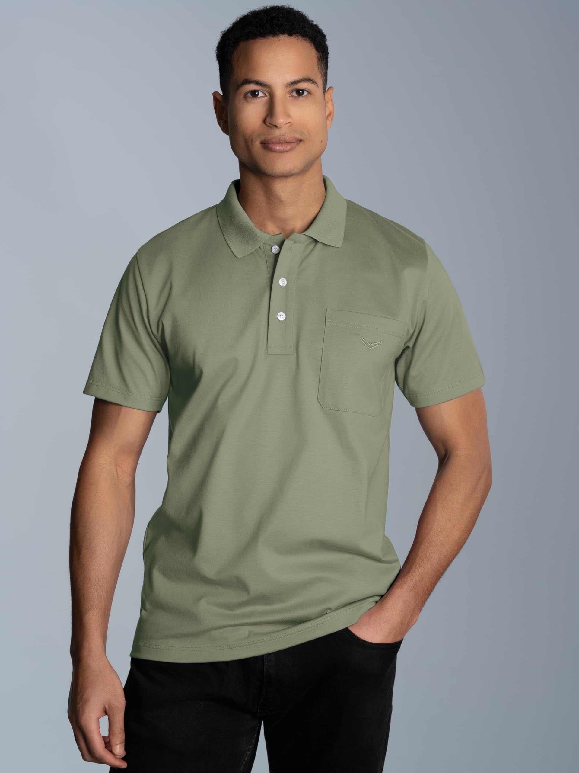 TRIGEMA Poloshirt aus Single-Jersey