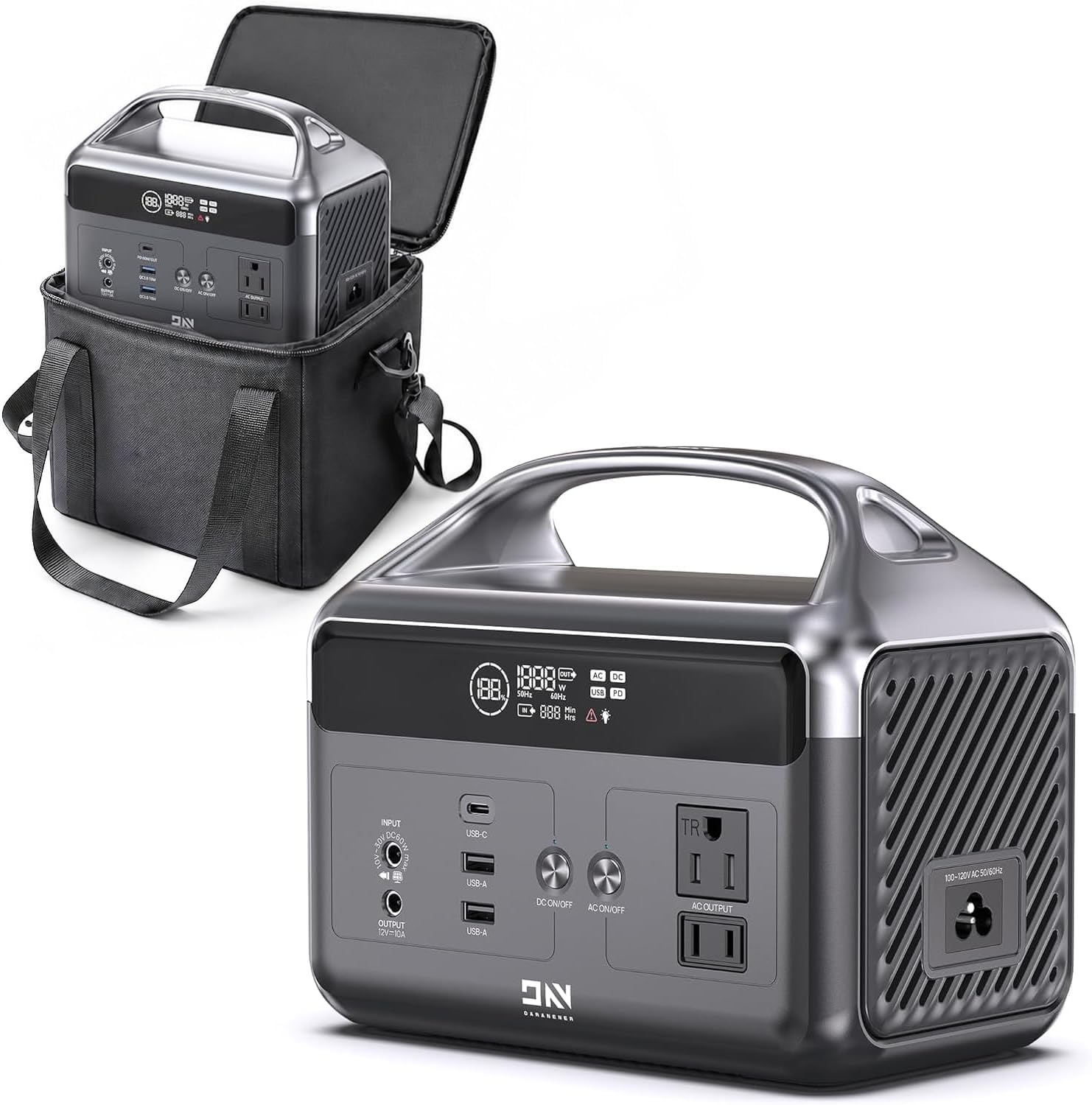 Amazon.com: DaranEner 300W Portable Power Station, 192Wh LiFePO4