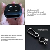 Vista 5 de TANDRIVE 2 fundas de silicona para llavero inteligente para Chevy Silverado y GMC Sierra 1500 2500HD 3500HD, protector remoto