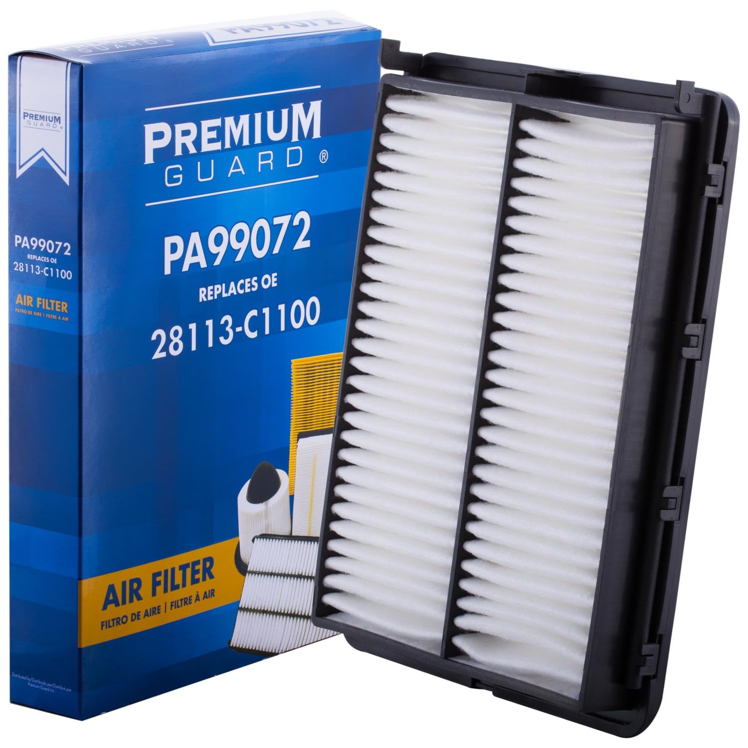 Photo 1 of PG Engine Air Filter PA99072 | Fits 2016-2019 Hyundai Sonata Hybrid, 2015-2019 Hyundai Sonata 2.4L Gas, 2017-2020 Kia Optima Hybrid, 2016-2020 Kia Optima 2.4L Gas
