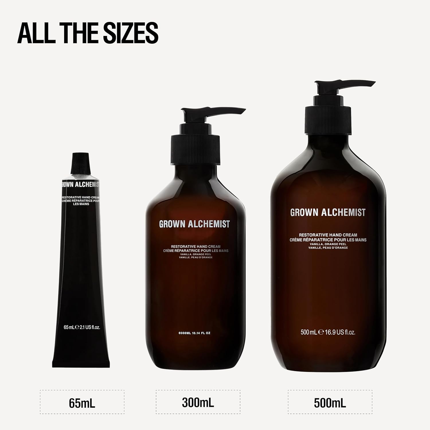 Grown Alchemist Restorative Hand Cream. Vanilla and Orange Peel. Non-Greasy Moisturizer that Soothes & Softens Hands, 16.9 Ounce (500 mL) - Image 5