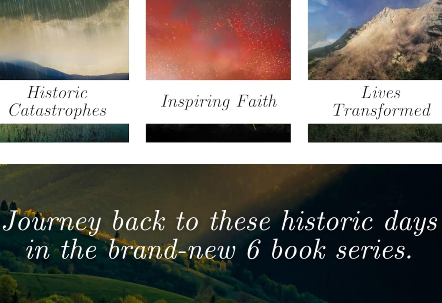 A Day To Remember Set: When the Waters Came, When the Flames Ravaged, When Hope Sank, When the Mountain Crumbled, When the Avalanche Roared, When the Sky Burned      Paperback – March 1, 2025