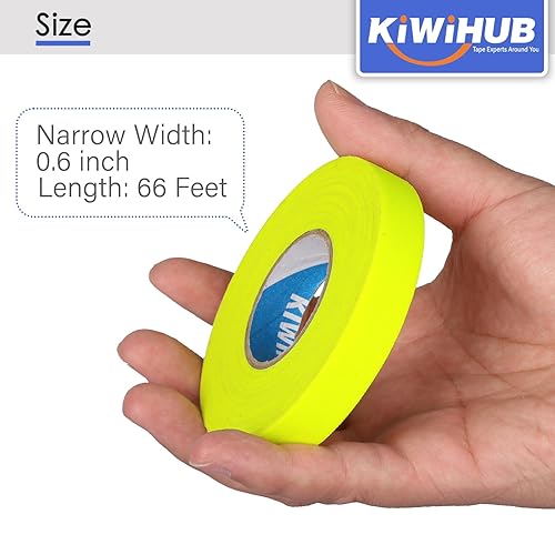 Miniatura 41 de Tela fluorescente reactiva a la luz negra ultravioleta/cinta de neón Gaffer, cinta de punta súper brillante para suministros de fiesta brillante, 1