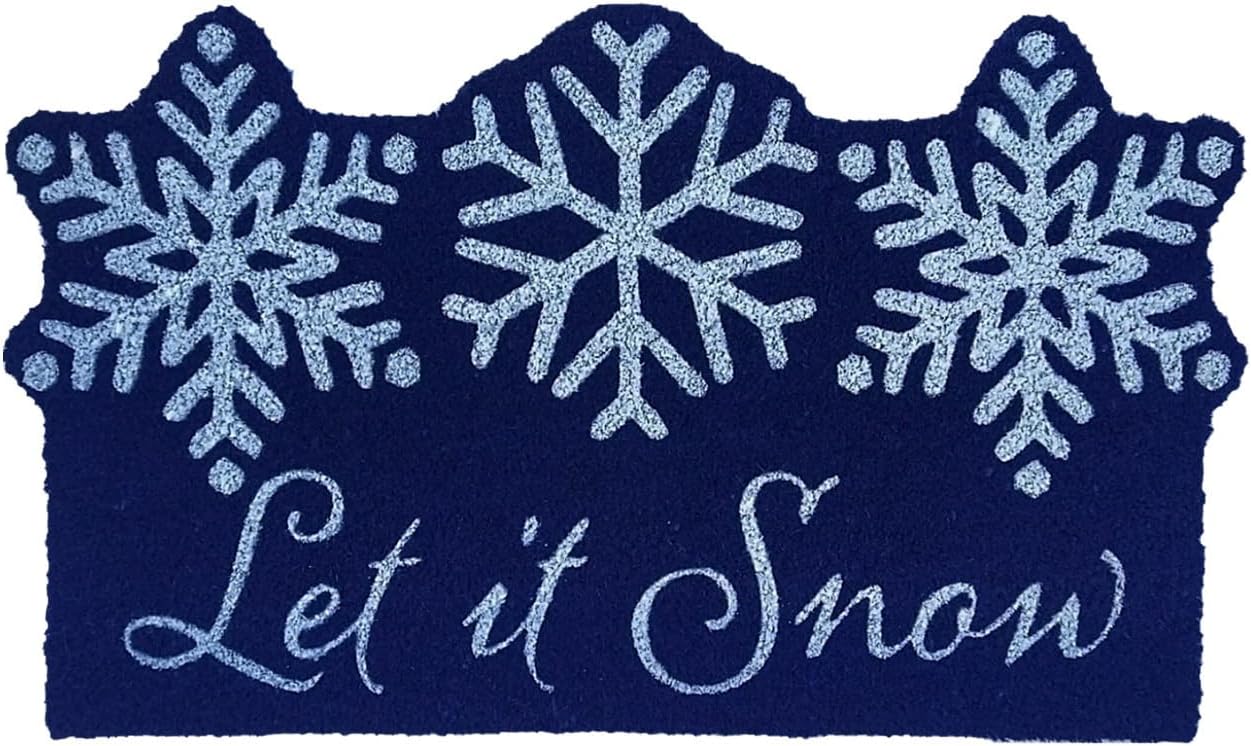 Briarwood Lane Cardinals in Snow Coir Doormat