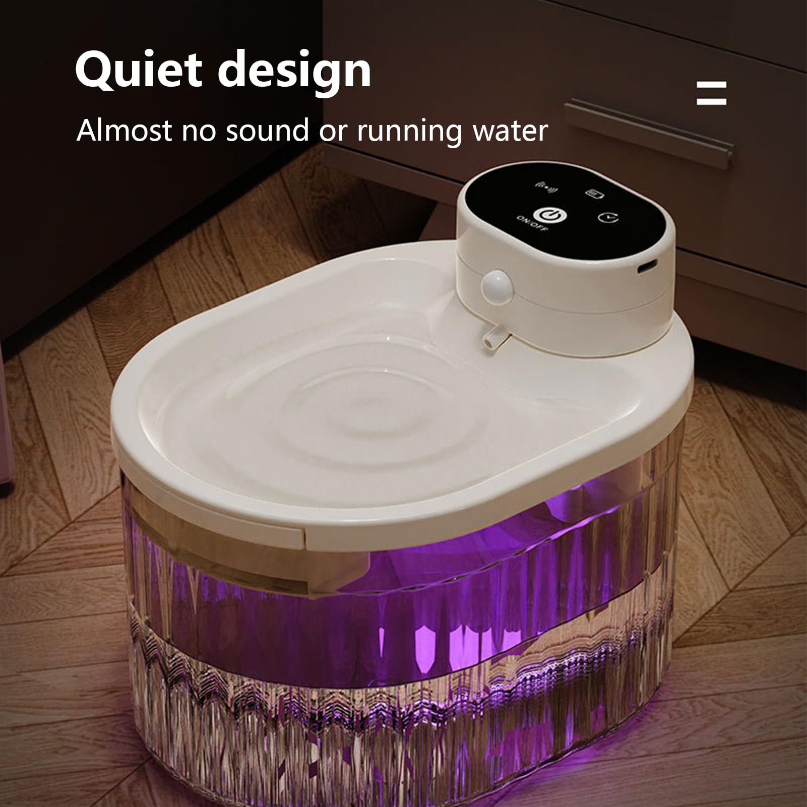 Fontana Per Animali Domestici Silenzioso, Automatico, Distributore, | Fontane Gatti Dispenser Animali Distributore D'Acqua Ricaricabile Silenzioso Automati