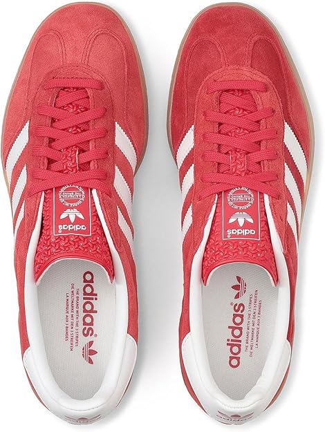 アディダス ガゼル インドア レッド 23.5cm Amazon | [アディダス] シューズ スニーカー ガゼル インドア GAZELLE