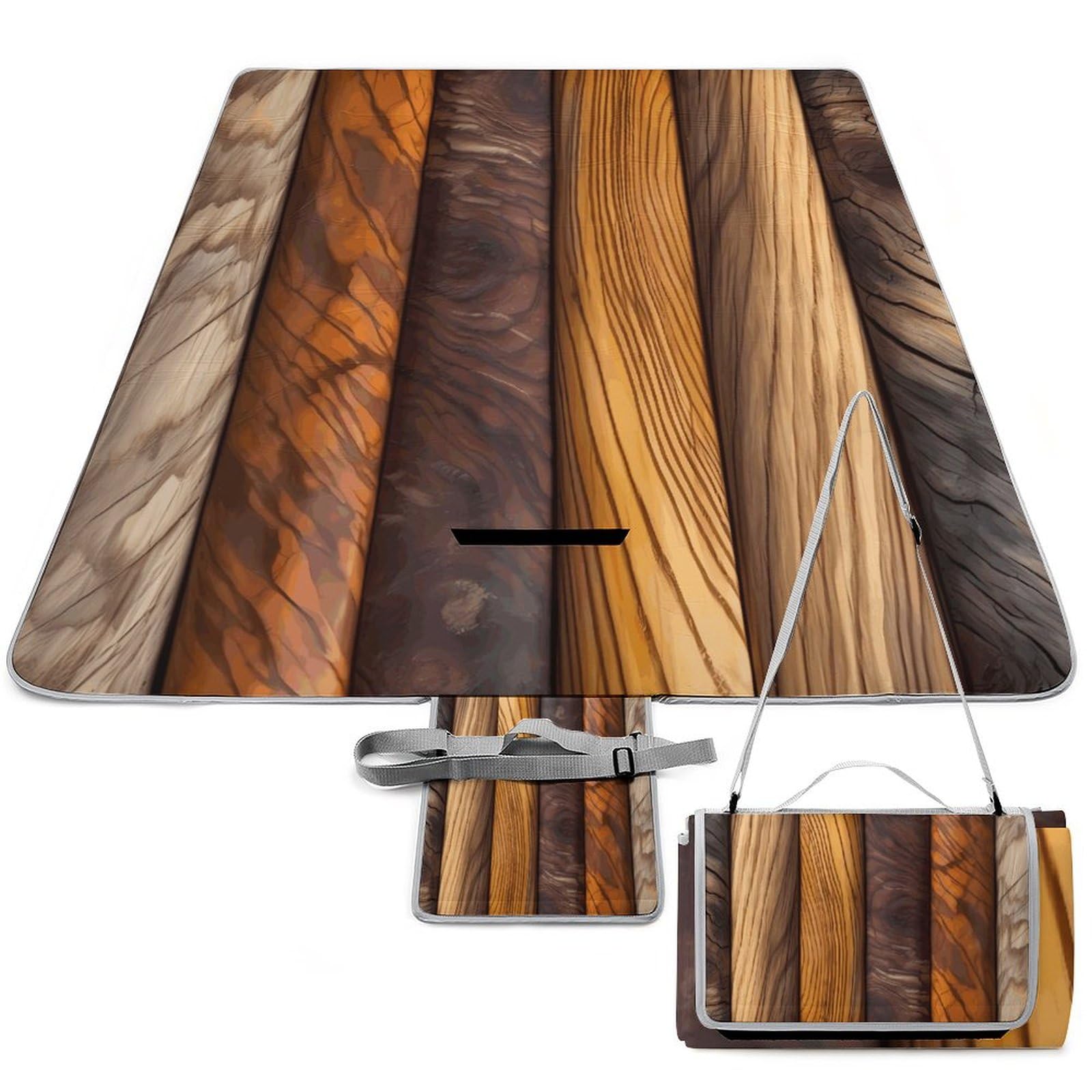 Couverture de pique-nique portable et tapis d'extérieur lavable pour herbe