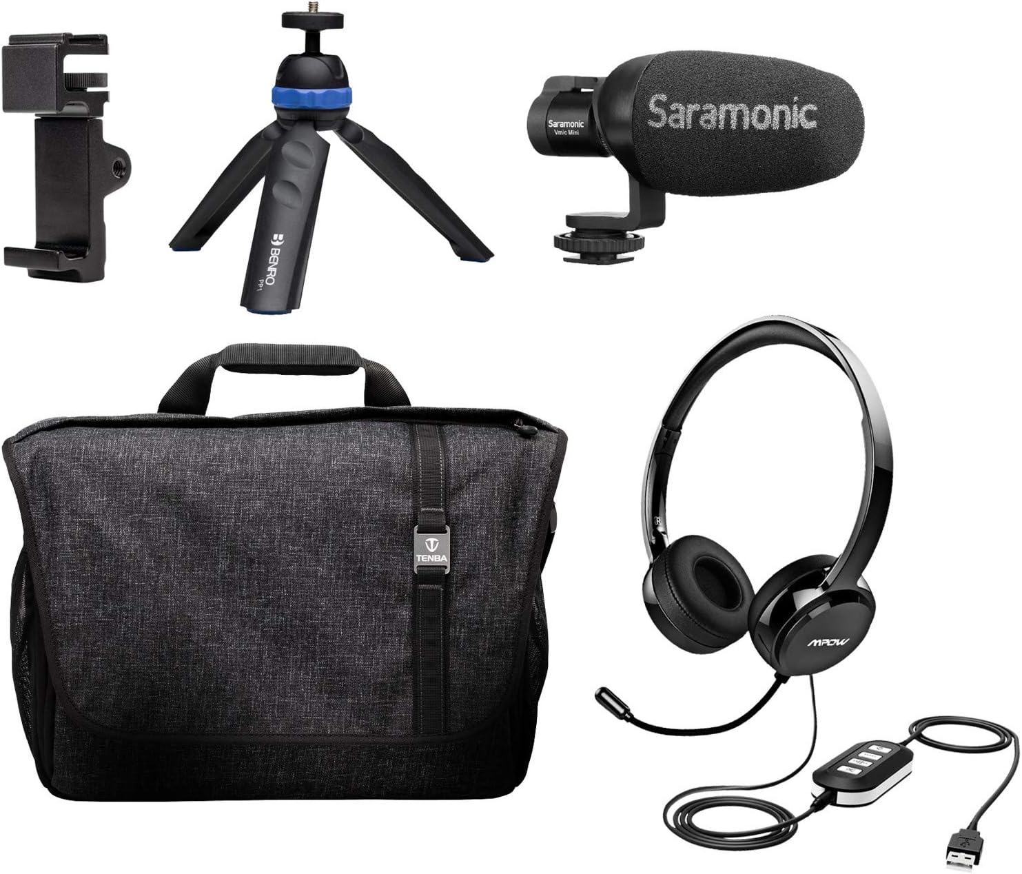 Saramonic Home Base Personal Audio, Video & Telecommunications Kit for Working from Home & On-The-Go - Personal