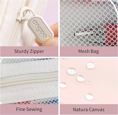 Miniatura 6 de Estuche para lápices de gran capacidad, para oficina, universidad, escuela, gran capacidad de almacenamiento, bolsa organizadora para adolescentes,