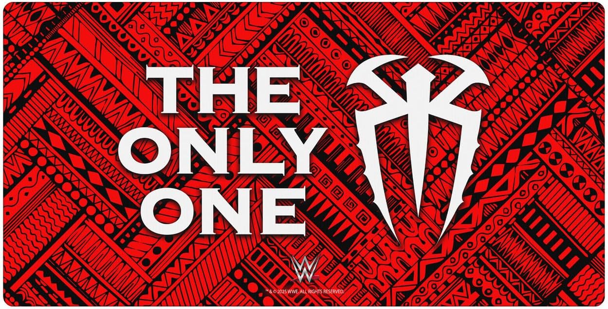 Head Case Designs Officially Licensed WWE Pattern Roman Reigns 23.62 x 11.81 x 0.12 inches (600 x 300 mm) - L Gaming Office Desk PC Keyboard Mouse Mat Pad