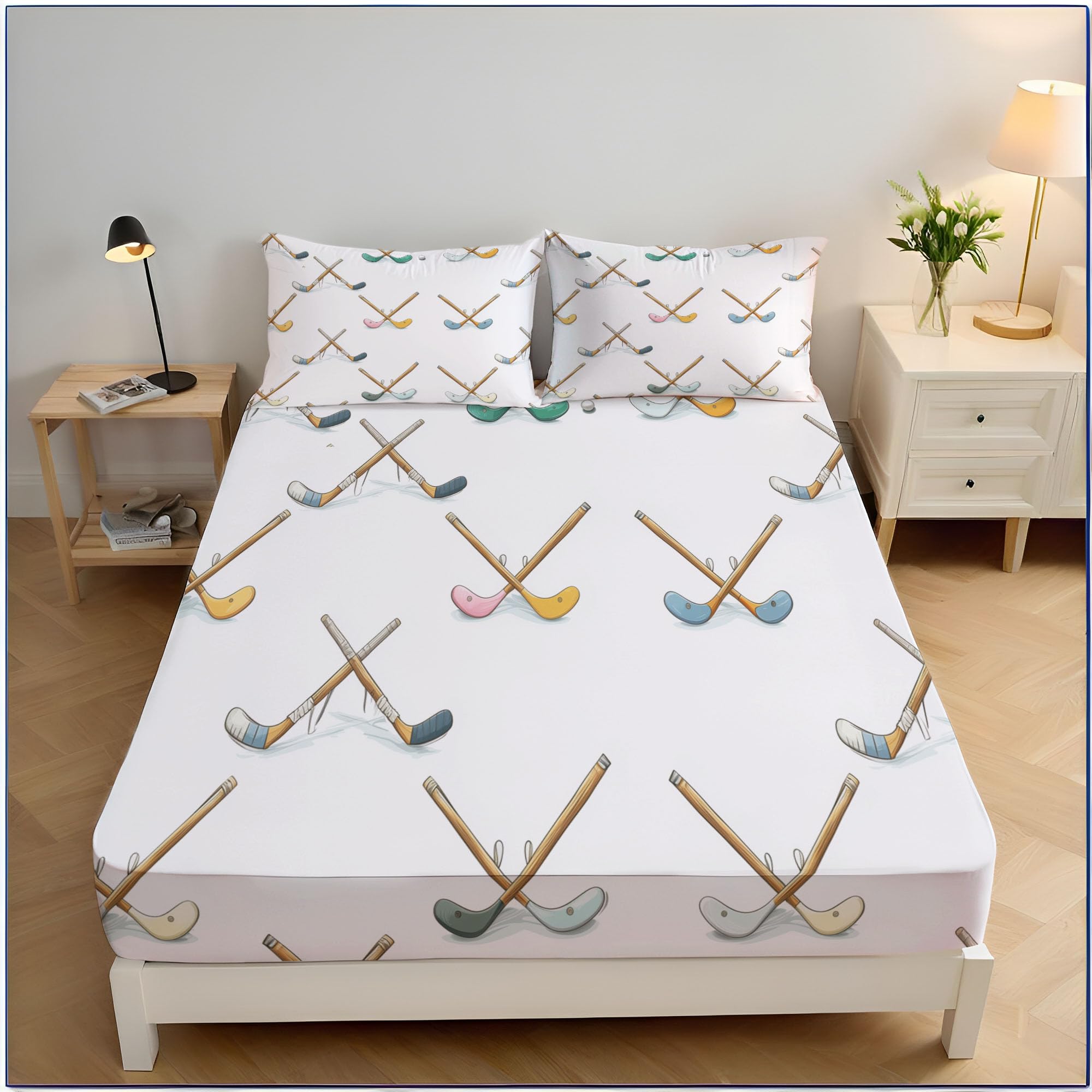 Drap housse antidérapant 200x200 pour matelas épais de 30 cm de haut