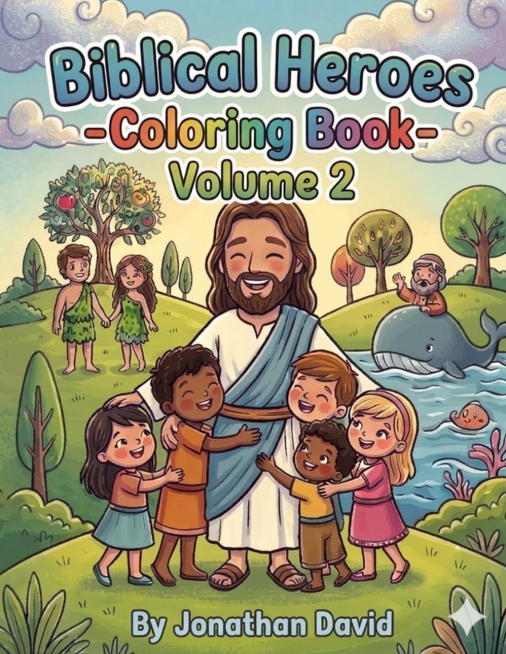 Biblical Heroes Coloring Book -Volume 2