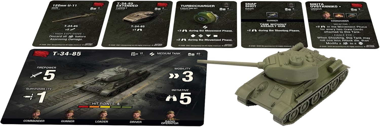 World Of Tanks Garage Carry Case - Storage Transport Case For Tank Miniatures With Foam Trays