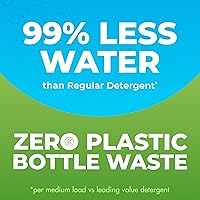 Vista 4 de ARM & HAMMER Power Sheets - Detergente para ropa, sin fragancia, sin tintes ni perfumes, ligero y apto para viajes, 35 unidades, hasta 70 cargas