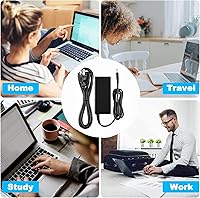 Vista 3 de BestCH Adaptador de CA Cargador DC para Xerox DocuMate 510 Cable de alimentación de escáner de cama plana