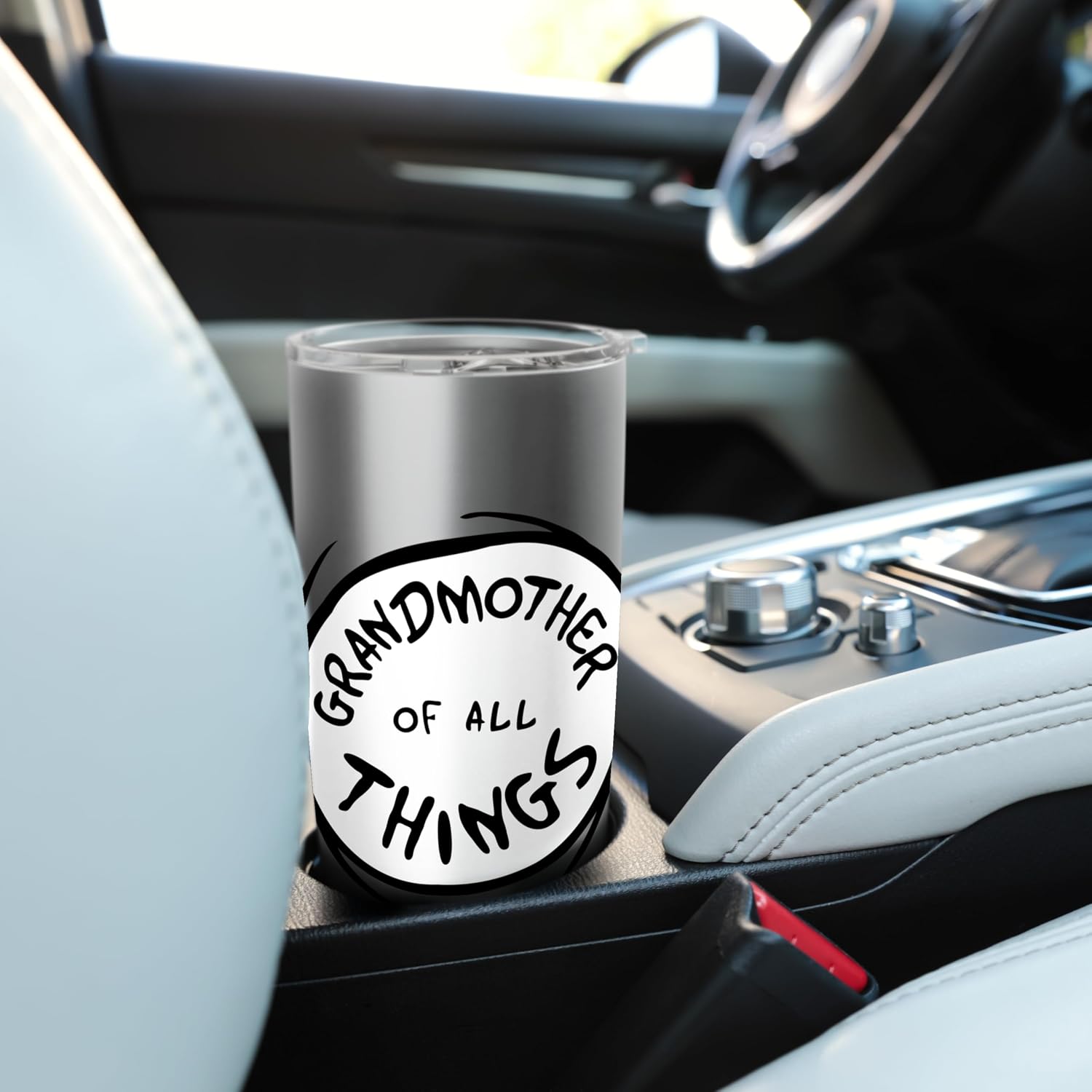 Dr. Seuss Grandmother of All Things Emblem Colour Stainless Steel Insulated Tumbler