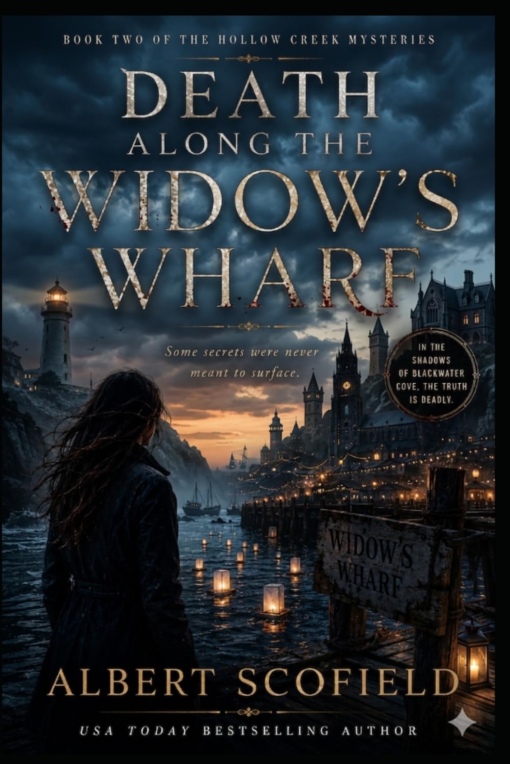Death Along the Widow’s Wharf: Hollow Creek Mysteries (Whispers Along Hollow Creek)