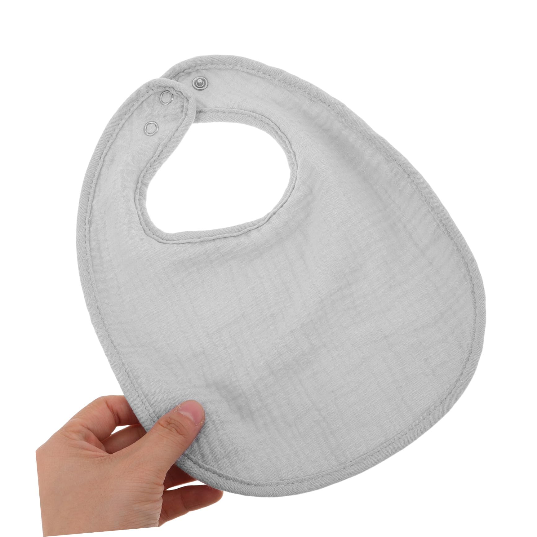 Toyvian Bavaglino per in Cotone Doppio Strato, 10 Bavaglini U Shaped per Uso Quotidiano