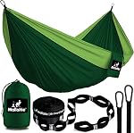MalloMe Hamac de camping avec paillettes - Hamacs extérieurs lourds 1 & 2 Deux personnes double hammam - Amacas Hamacas Para Adultos & Enfants Backpacking Arbre Hamock Hammok Hamic Petit Grand
