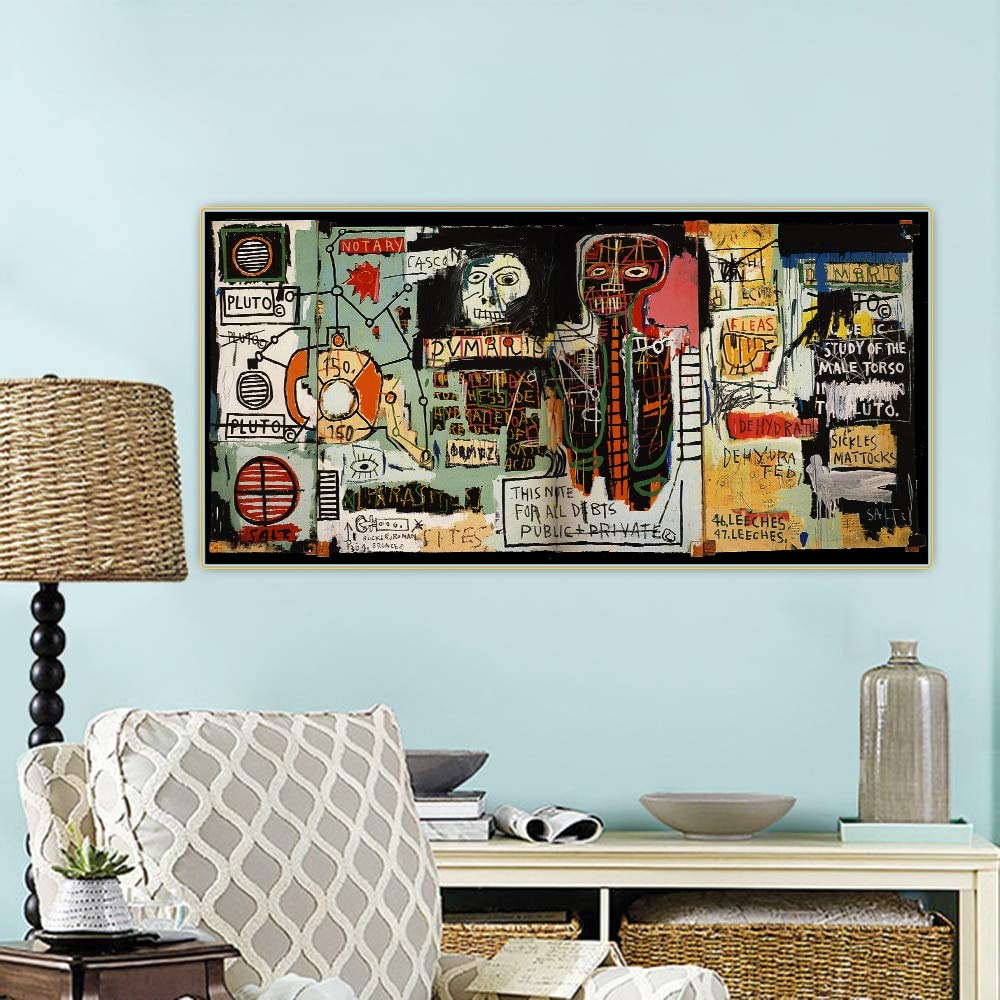 Amazon.co.jp: ジャン・ミシェル・バスキア《公証》グラフィティアート