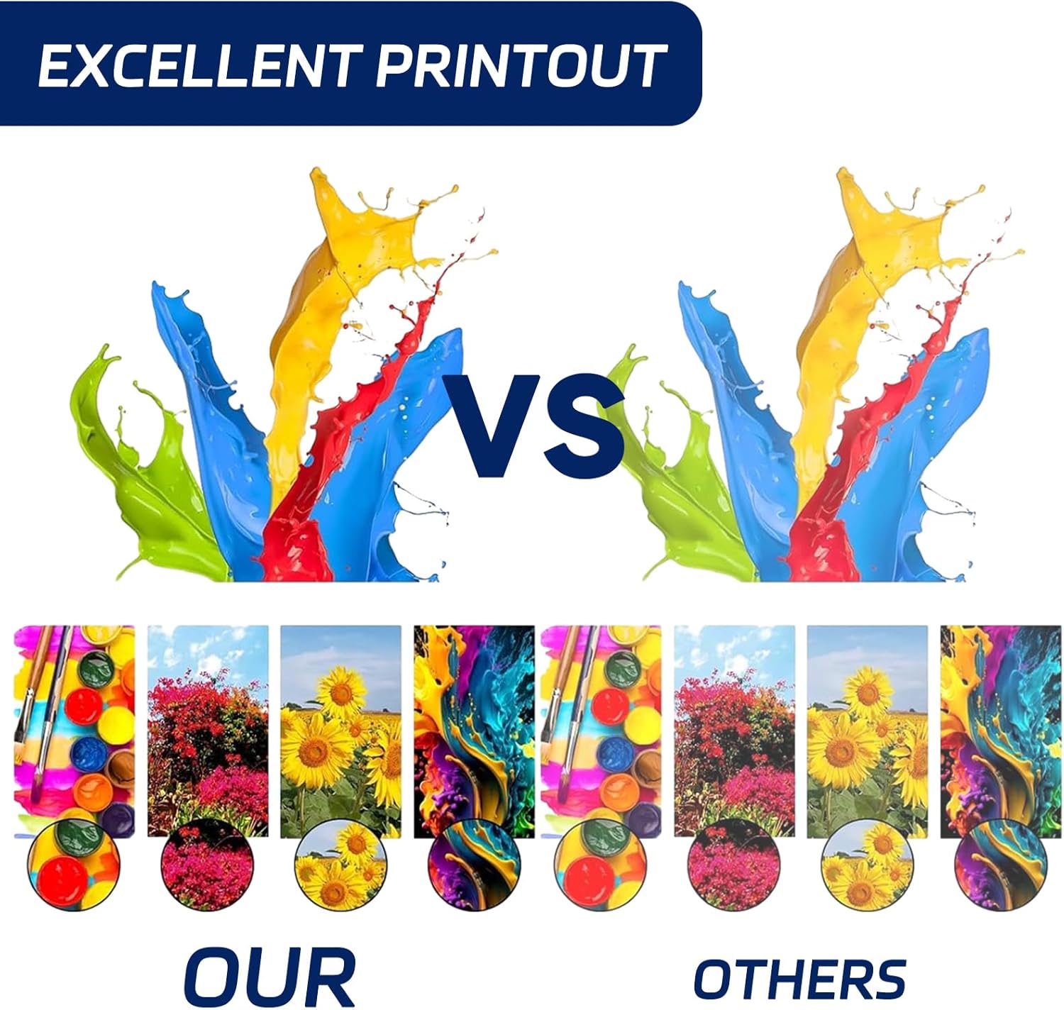 Compatible for Lexmark CS421 Developer Unit Work for Lexmark CS421 CS521 CS622 CX421 CX522 CX622 CX625 Printers, with Chip, High Yield 12500 Pages, Clear Printing (Yellow)