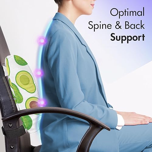 Miniatura 335 de Lunarable Teal Travel Pillow Neck Rest, Aquatic Fauna Theme Hand Drawn Style Various Starfish in Blue Shades, Memory Foam Traveling Accessory for