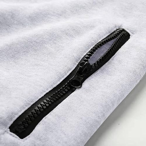 Miniatura 4 de Vifucz Sudadera con capucha para hombre Manga larga Jersey deportivo Bloque color Otoño Invierno Sudaderas Clásico Atlético