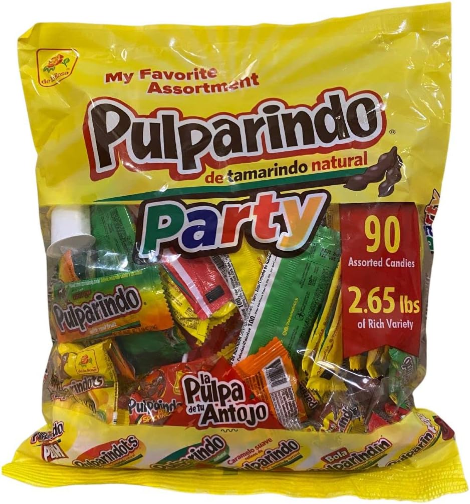 Party Bag- Mexican candy mix assortment - 90 count 2.65lbs. Dulces Mexicanos.