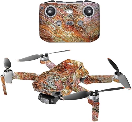 MightySkins - Compatible con DJI Mini 2 Dron portátil - Woodlands  Funda protectora de vinilo duradera y única  Fácil de aplicar, quitar y cambiar