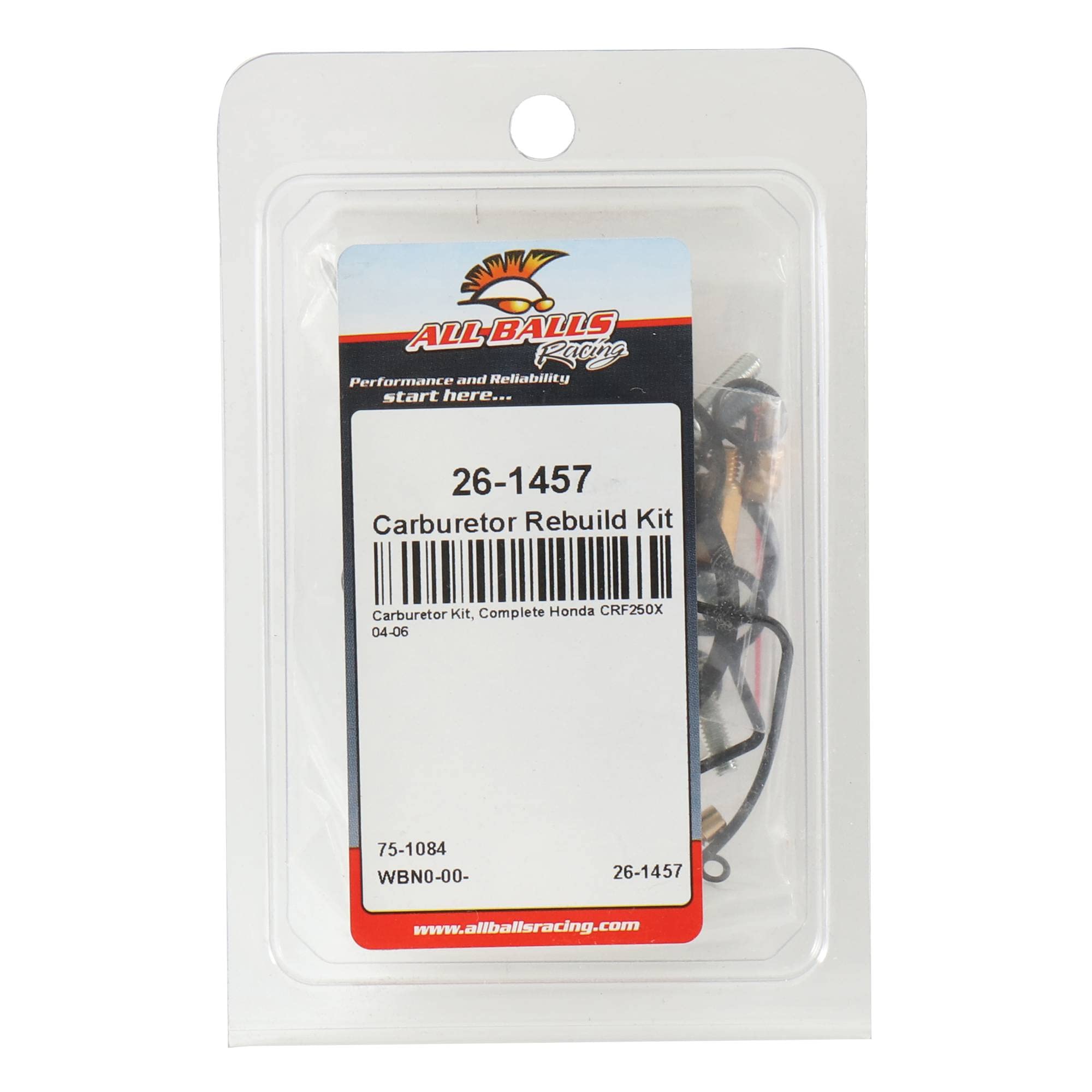 Amazon.com: All Balls Racing Carburetor Rebuild Kit for Honda