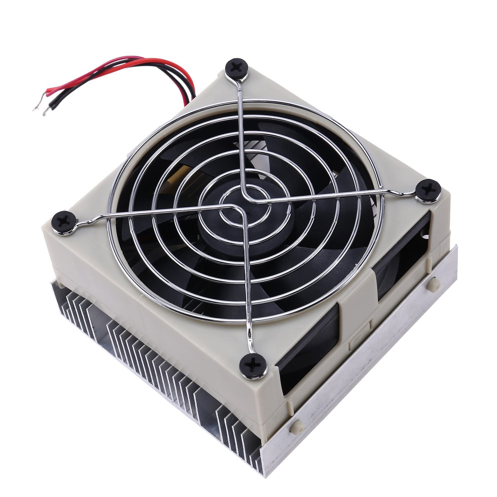 2X DIY Enfriador TermoeléCtrico de RefrigeracióN Semiconductor Kit de de RefrigeracióN Disipador de Enfriador Peltier para Agua de 10L