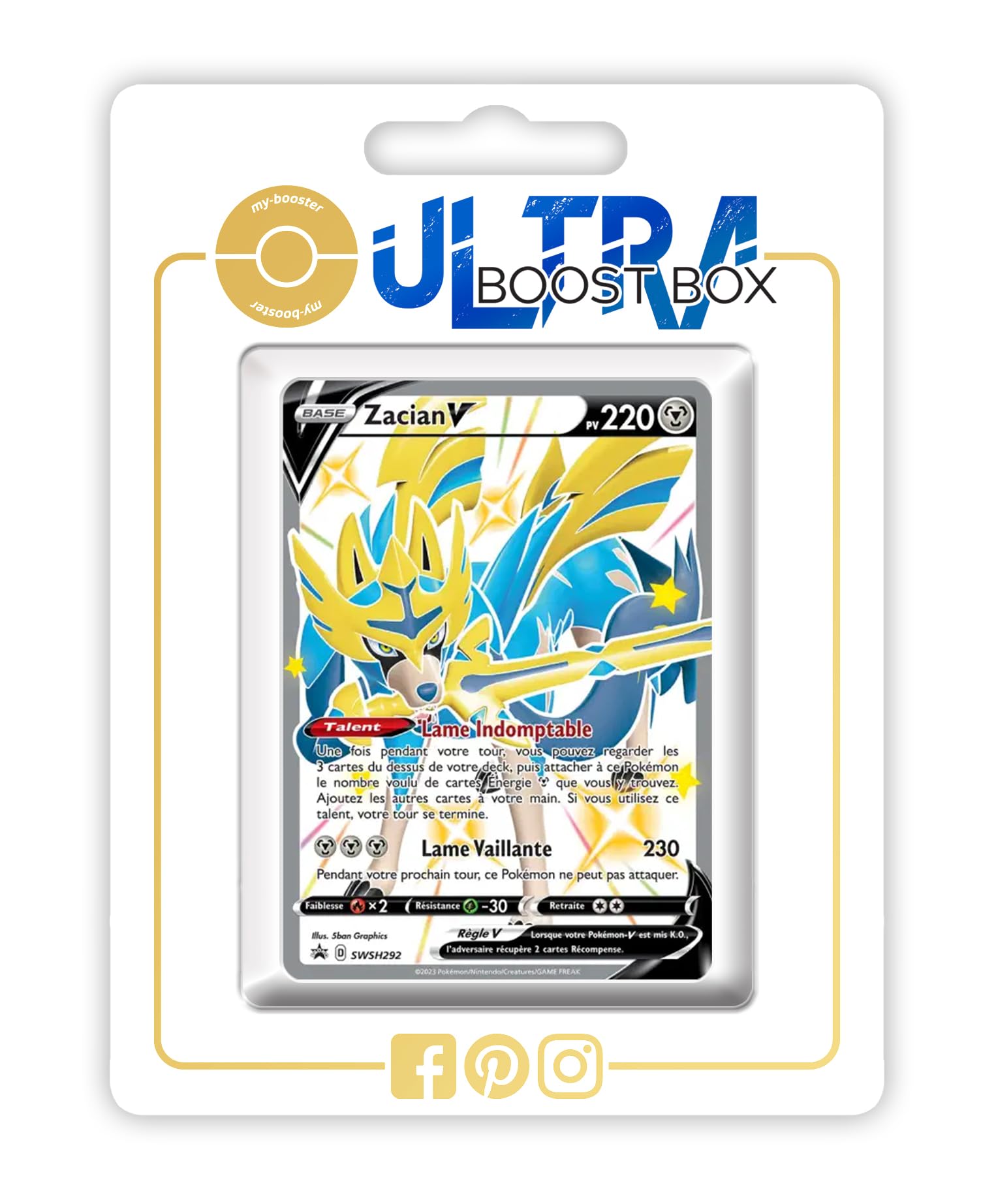 Zacian - Zénith Suprême - SWSH12.5 - Cartes Pokémon