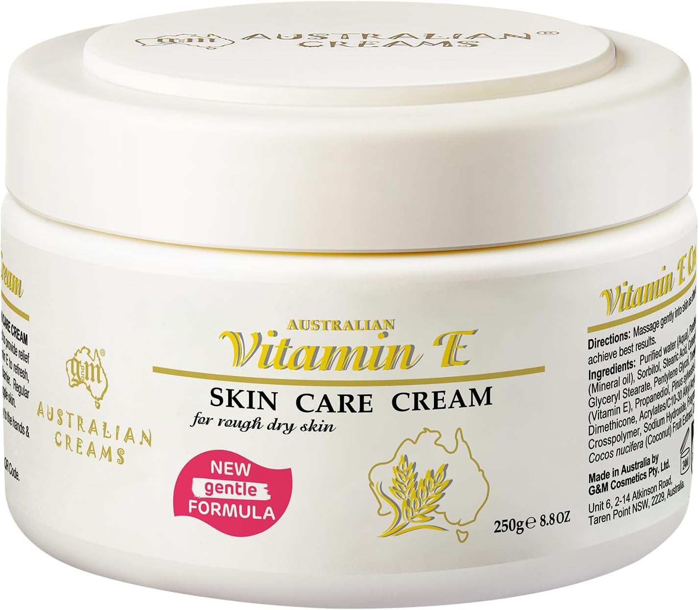 AUSTRALIAN CREAMS SKIN REPAIR CREAM VITAMIN E 250 g