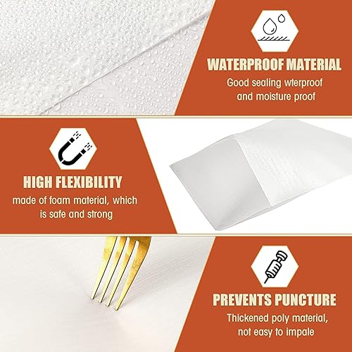 Miniatura 4 de Paquete de 4 separadores de vidrio de 16 x 12 x 12 pulgadas, incluye 20 separadores de corrugado con 48 bolsas de espuma para mudanza, kit de caja