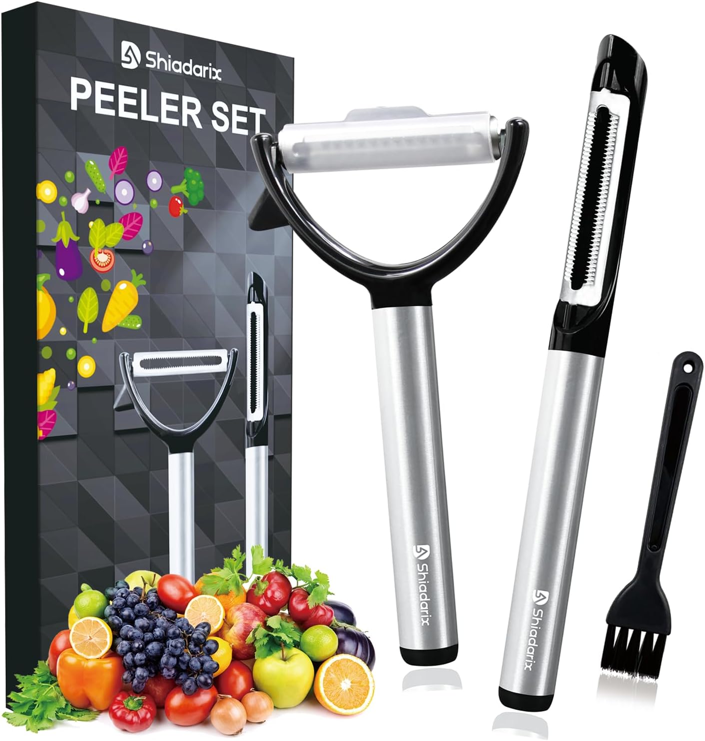 Shiadarix Vegetable Peeler Potato Peeler, Carrot Peeler
