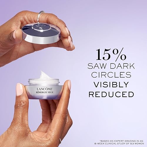 Miniatura 2 de Lancôme Rénergie Crema de ojos - Con cafeína, ácido hialurónico y extracto de linaza - Para levantar ojeras, 0.5 onzas líquidas