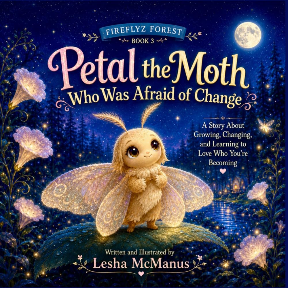 Petal the Moth Who Was Afraid of Change: A Story about Changing as we Grow & Learning to Love Who You’re Becoming